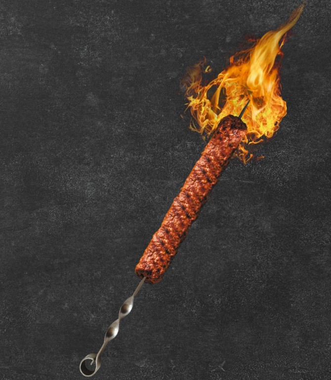 Кебаб (свинина, говядина)