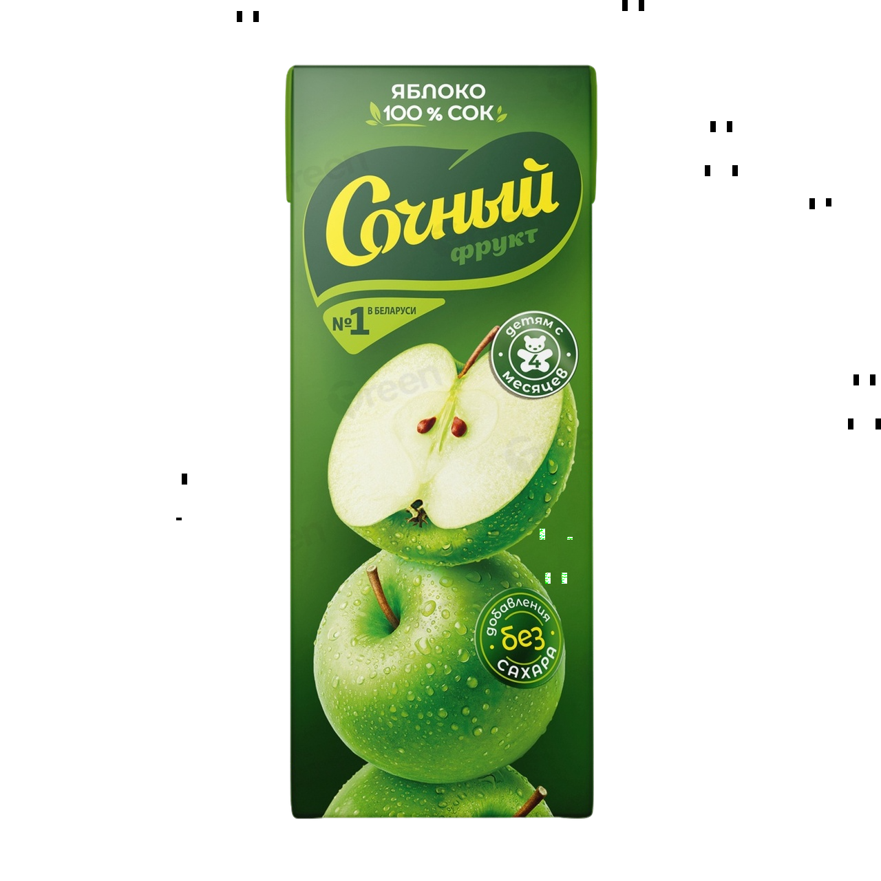 Сок яблочный 0.2л 